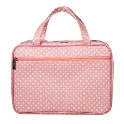Necessaire Agata Poa Rosa. Portatti