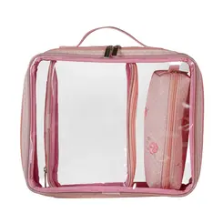 Organizador Box Floral rosa Portatti