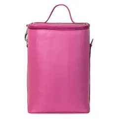 Porta Vinho Couro Couro Pink Portatti
