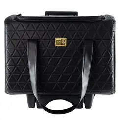 Mala de Rodinha Glamour Preto Zuza