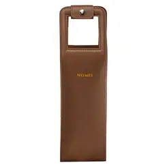 Porta Vinho Solo Personalizado Marrom Portatti