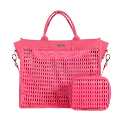 Bolsa Mavie Pink Tela Portatti